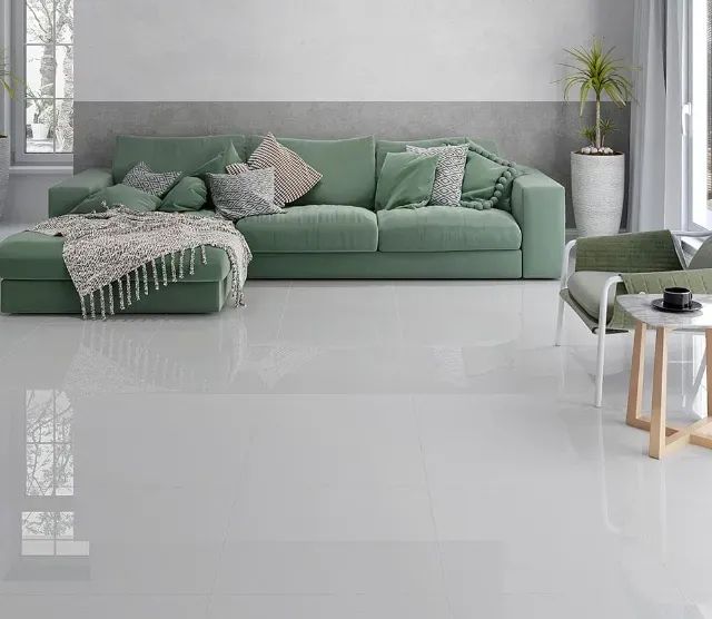 Piso Polido Extra 88x88 cm Avolio Cinza Retificado Formigres - Foto 2