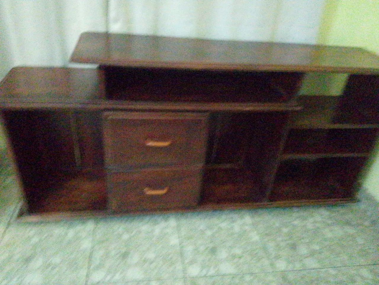 Vendo Rack de madeira maracatiara  - Foto 3