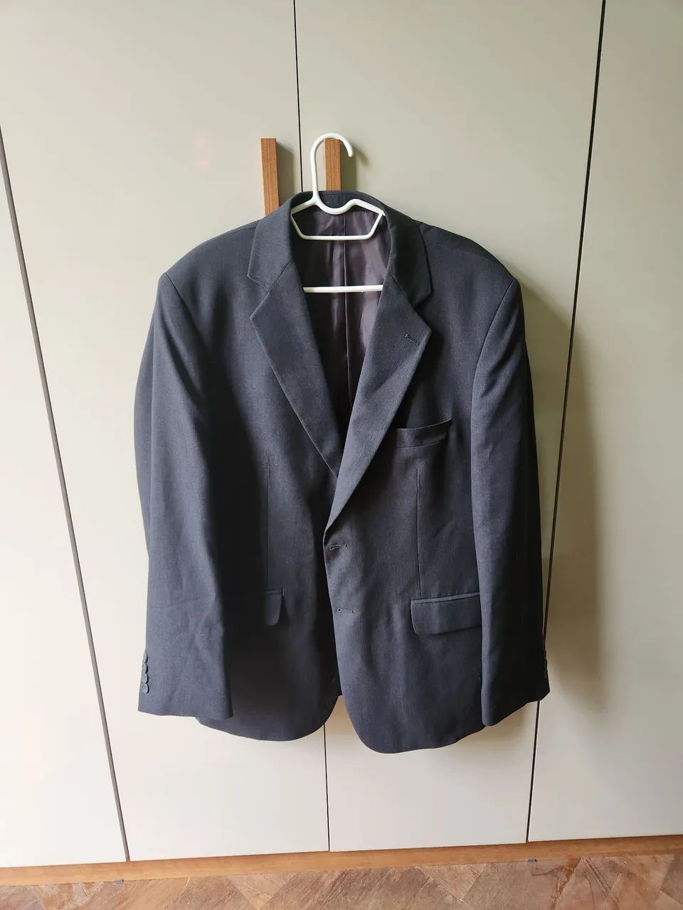Blazer Social Clássico Cinza Escuro - Foto 3