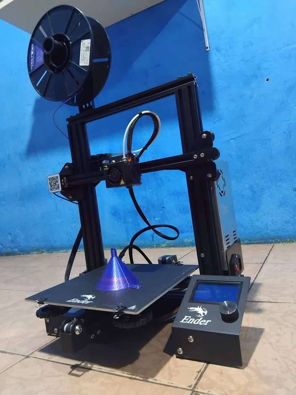 Impressora Creality 3d Fdm Ender-3 Cor Black 100v/265v