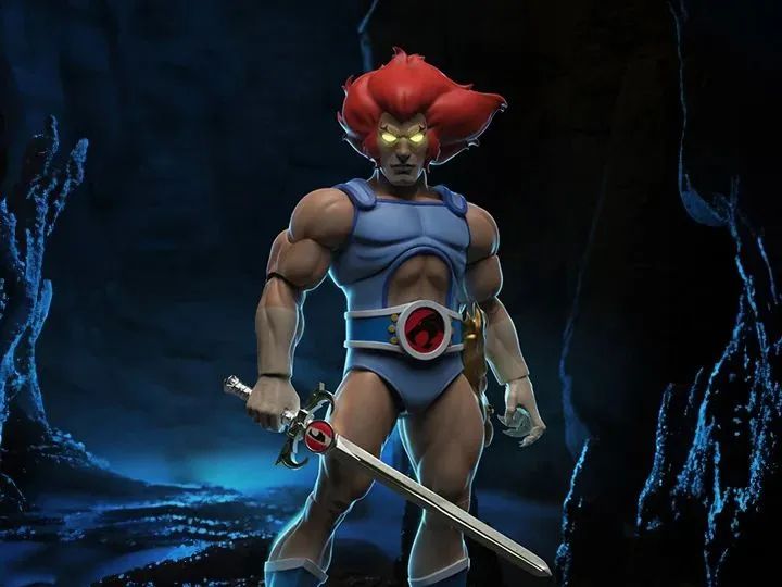ThunderCats ULTIMATES! Lion-O (LED Eyes) Super7 Ascende olhos