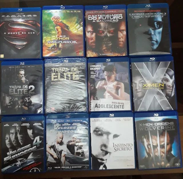 Lote de 12 filmes em Blu-ray de Coleção Impecável - Foto 2