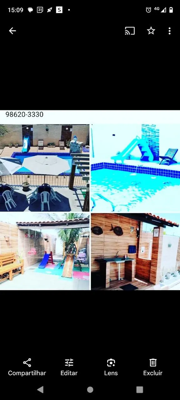 Casa de praia diárias em promoção