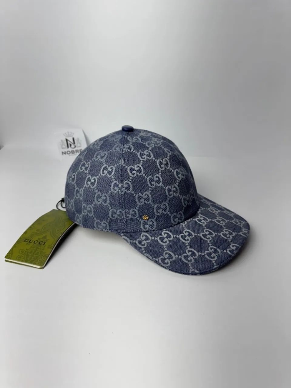 Boné Gucci GG Canvas Azul - Foto 5