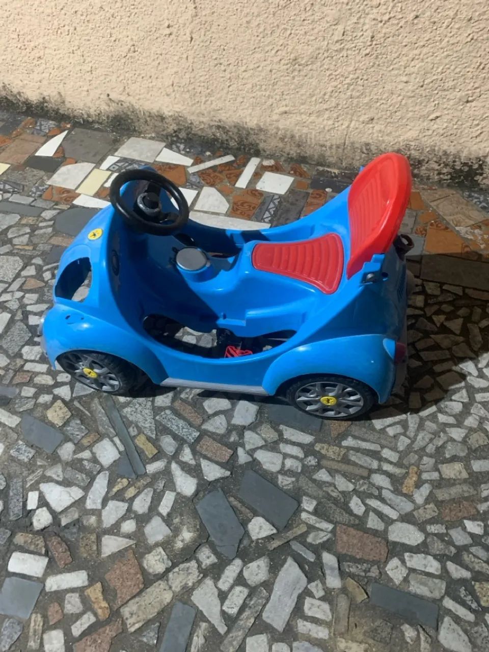 Carrinho de passeio infantil azul