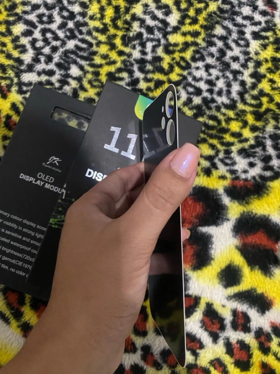 Vidro traseiro iPhone 11 Branco  - Foto 4
