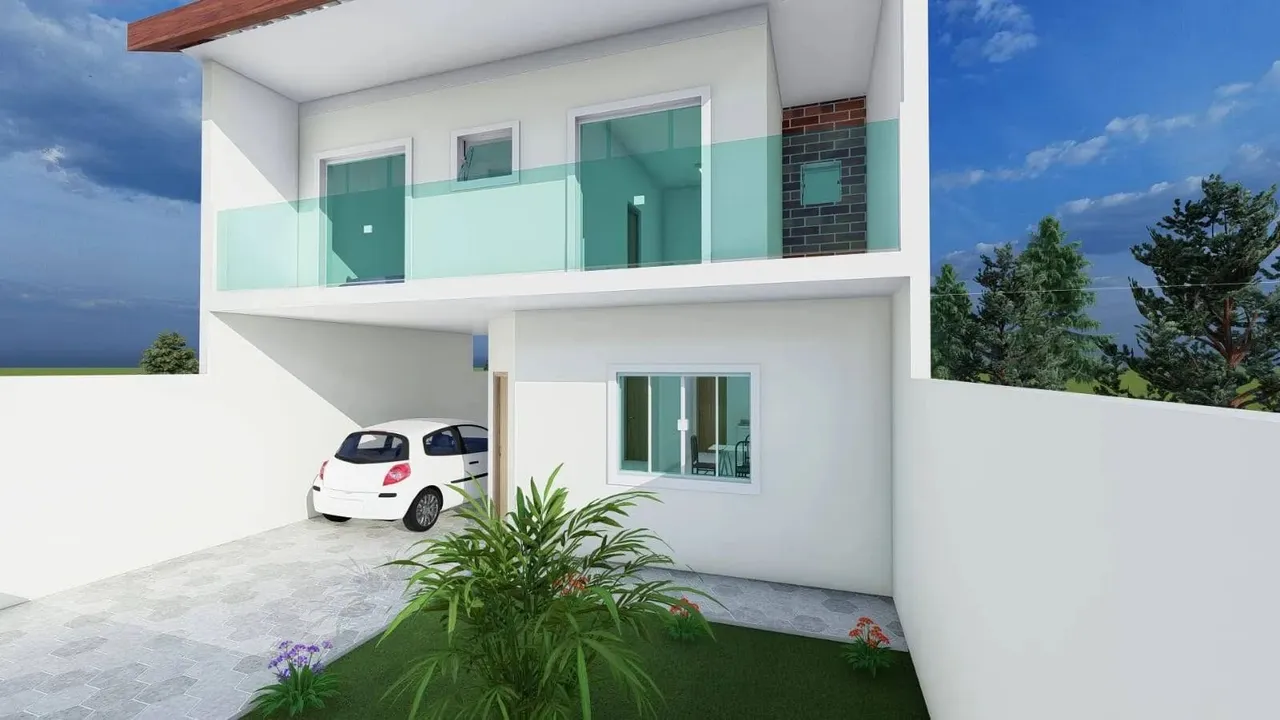 Sobrado Novo no Uberaba - 110 m²- R$735 mil