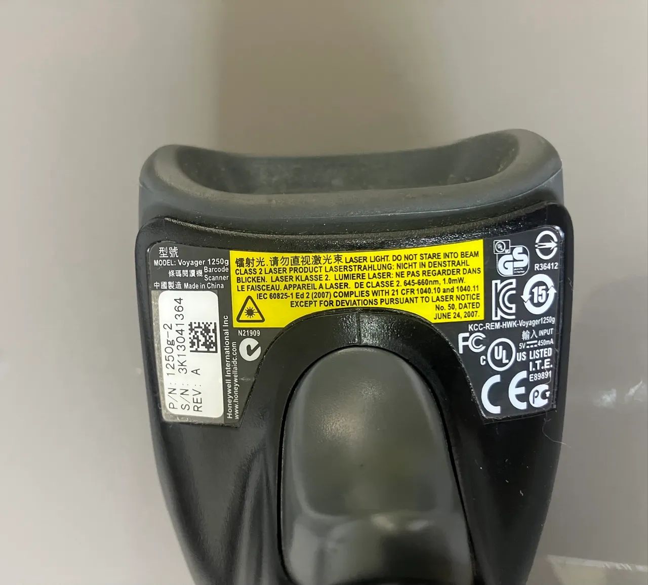 Leitora código de barras Honeywell 1250g com base USB - Foto 6