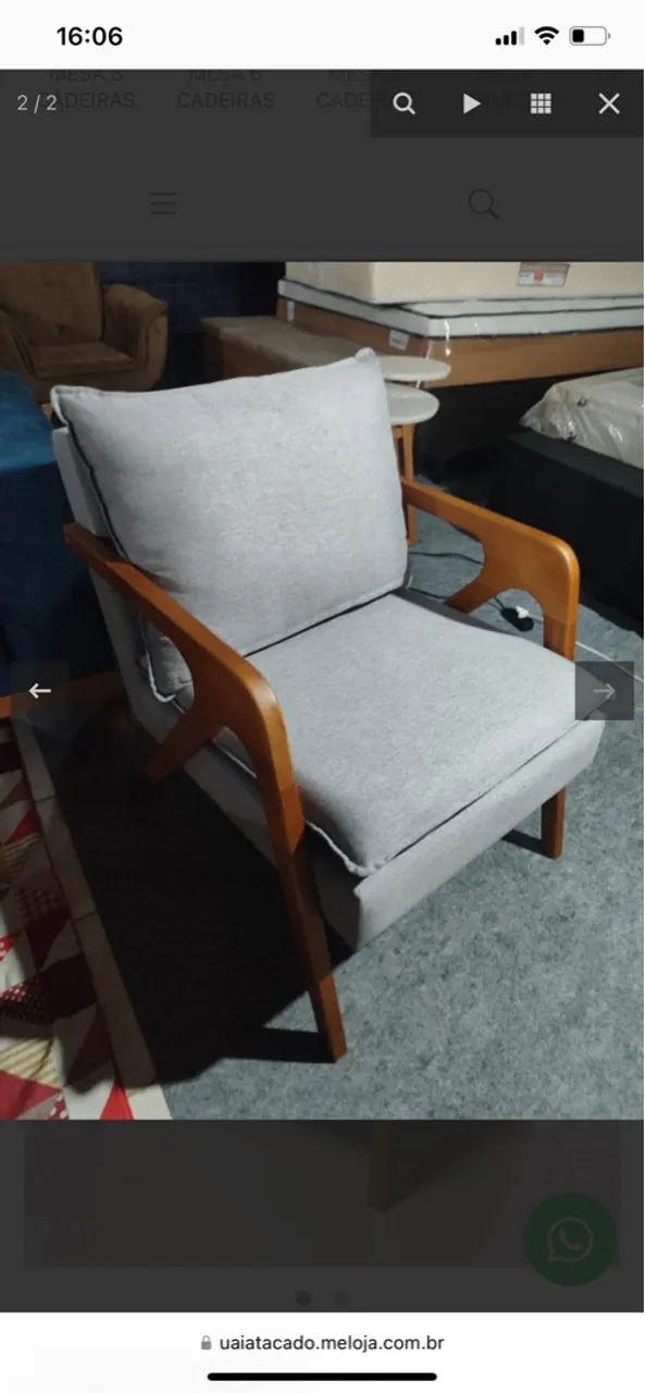 Poltrona de design moderno - Foto 2