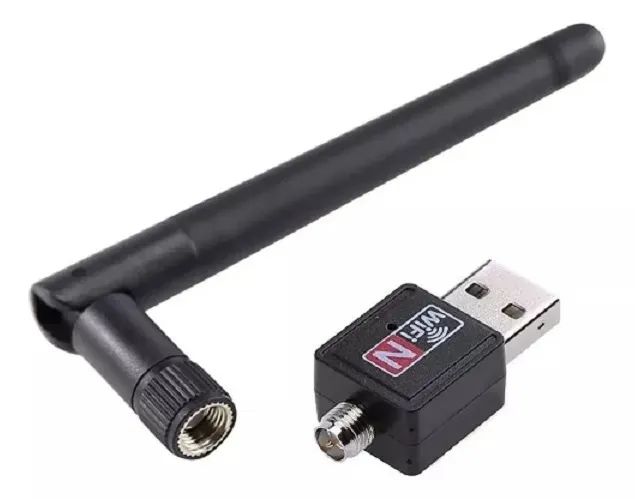 Adaptador Usb Wi-Fi 802.11 com Antena - Loja Coimbra Computadores - Foto 2