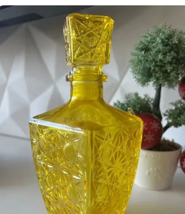 Decanter Amarelo 