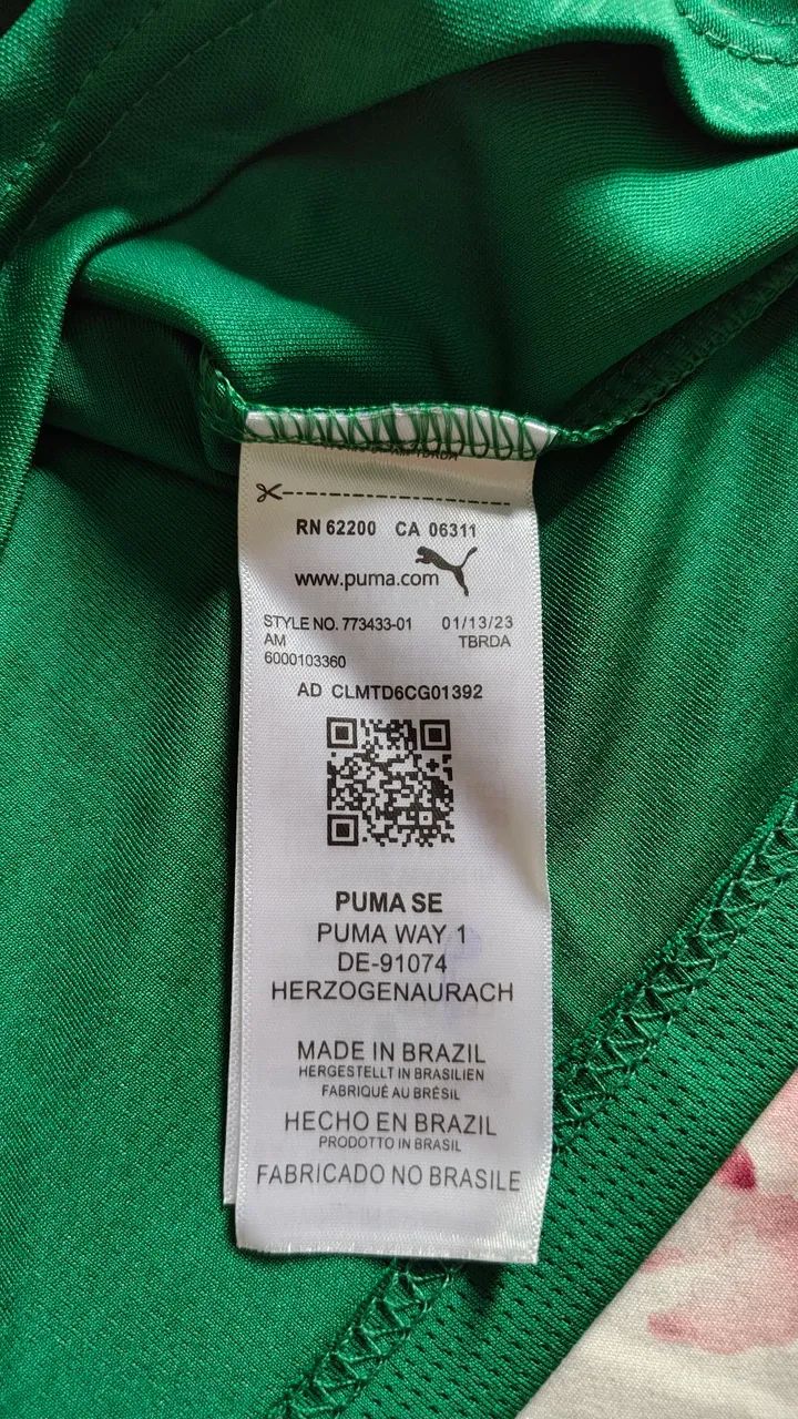 Camisa Feminina Palmeiras Puma - NOVA  - Foto 5
