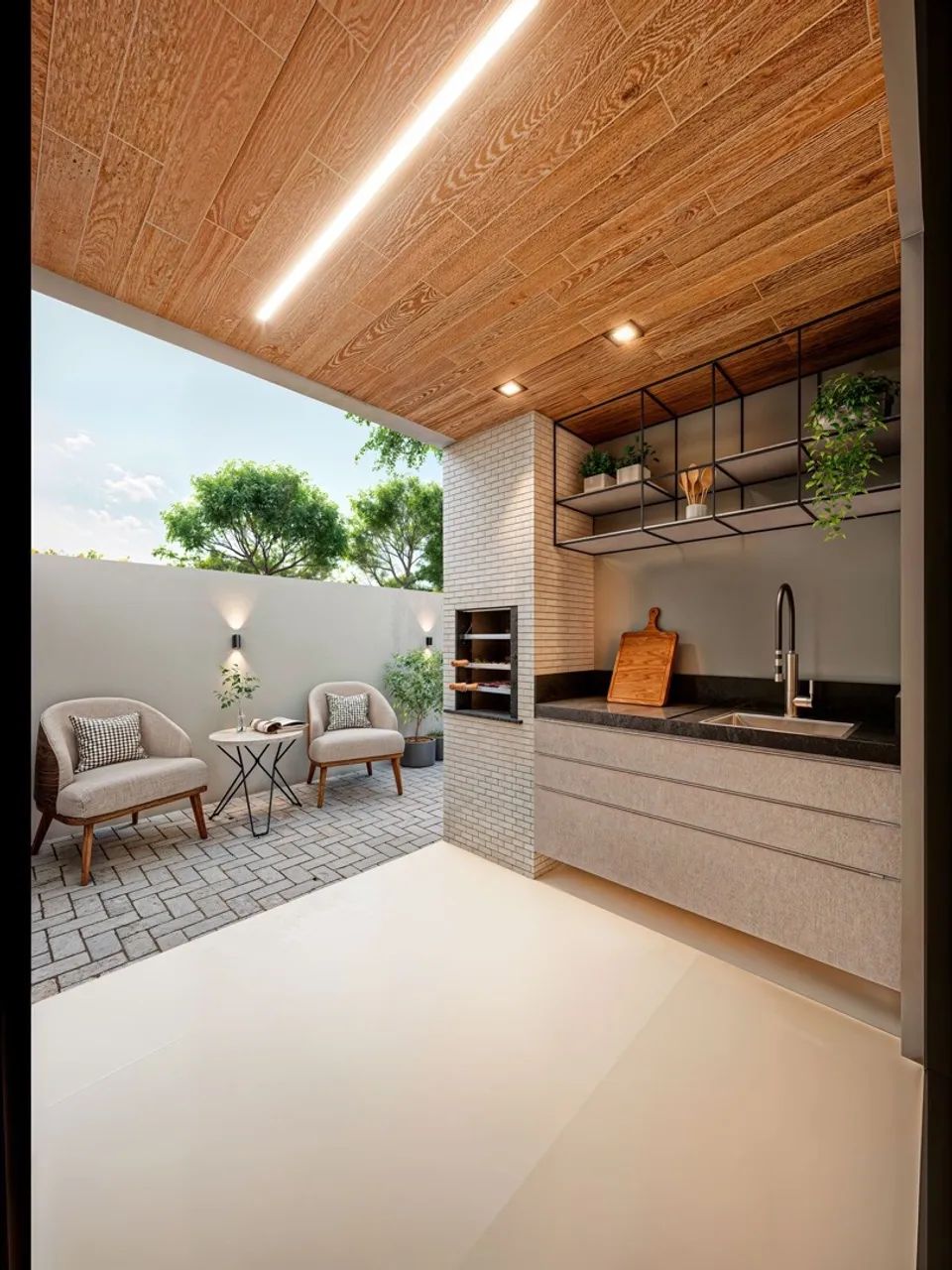 Village sudoeste em construção - 3 quartos sendo 1 suite - 75 metros  - Foto 2