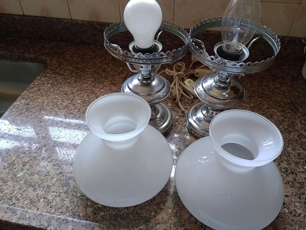 Par de abajur para o quarto  - Foto 3