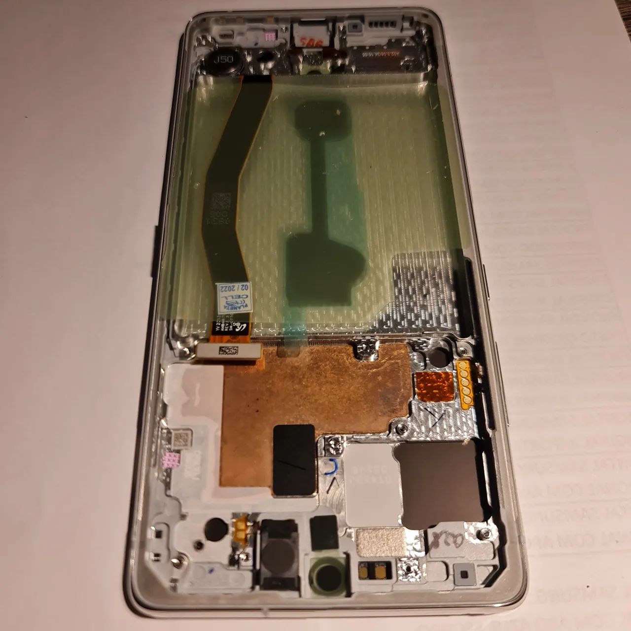 TELA FRONTAL SAMSUNG S10 LITE NOVA ORIGINAL (LOJA FÍSICA) - Foto 3