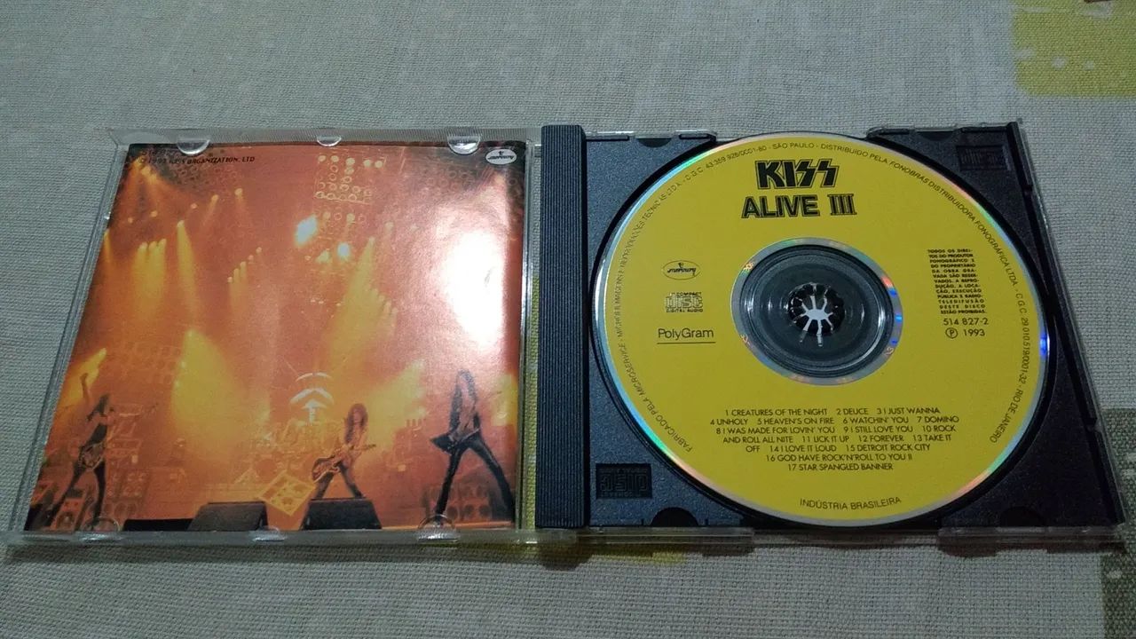 cd kiss alive 3- Original  - Foto 3