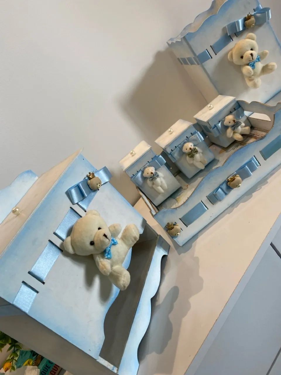 Caixa organizadora para quarto de bebê(menino) - Foto 4