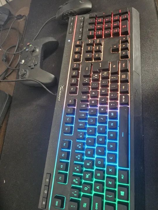 PC Gamer Completo Ryzen 5700X RTX 4070 32GB DDR4 Monitor 360hz Mouse Teclado Controle - Foto 3