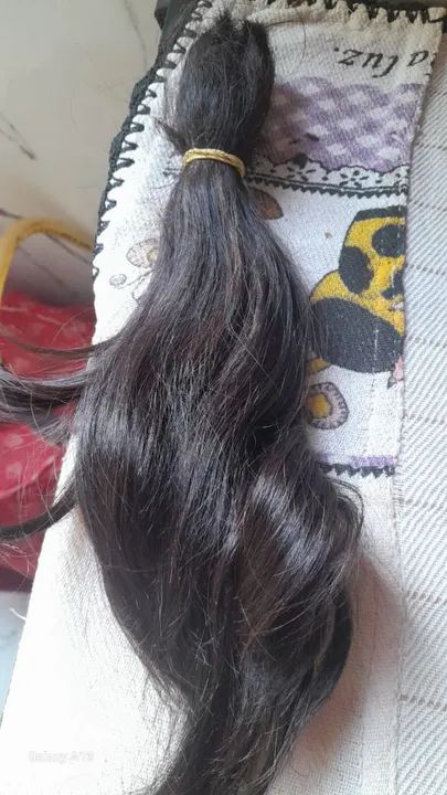 Cabelo humano virgem longo e sedoso - Foto 4