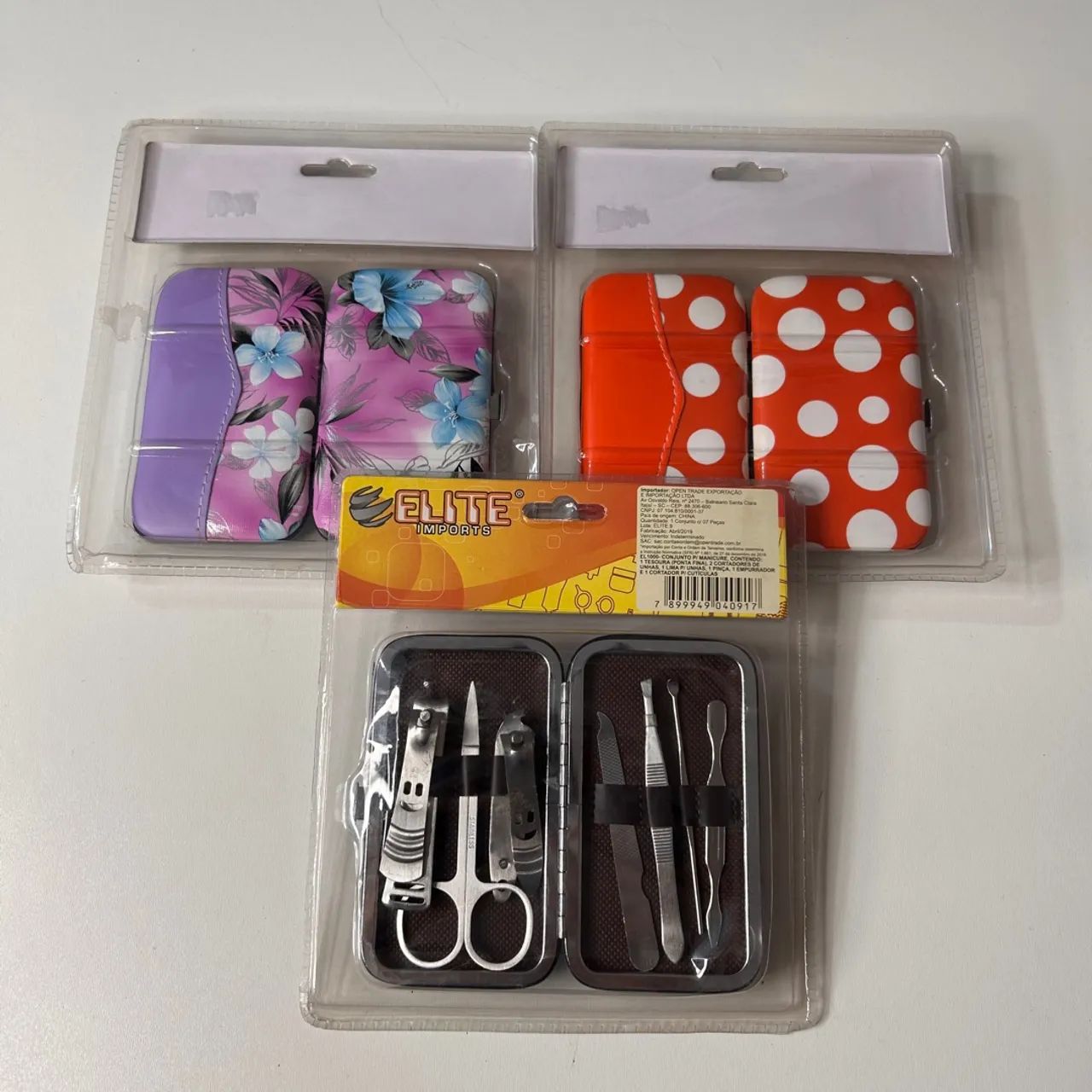 Kit de Manicure Elite Imports - 7 Peças - Foto 2