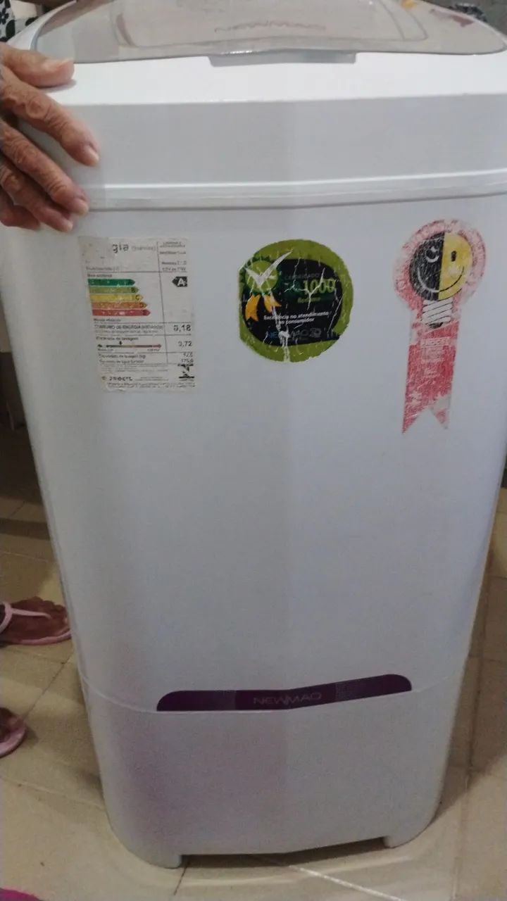 Máquina de lavar semi automática 12 kg