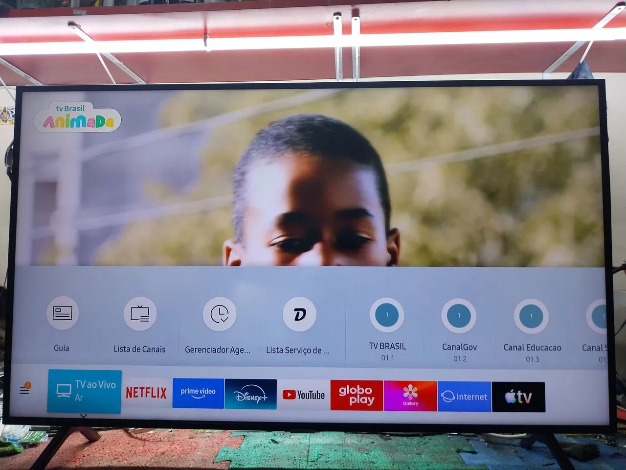 Tv  50 4 k Samsung  smart  Wi-Fi  - Foto 2