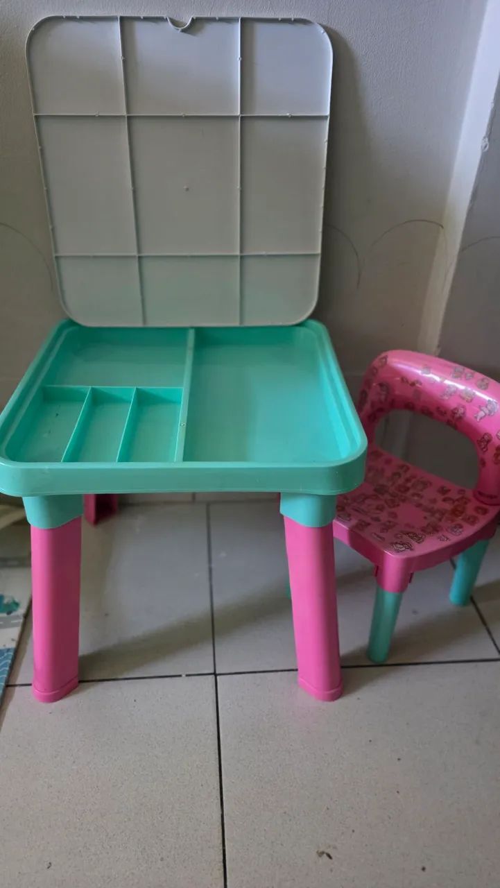 Mesa penteadeira com cadeira - Foto 3