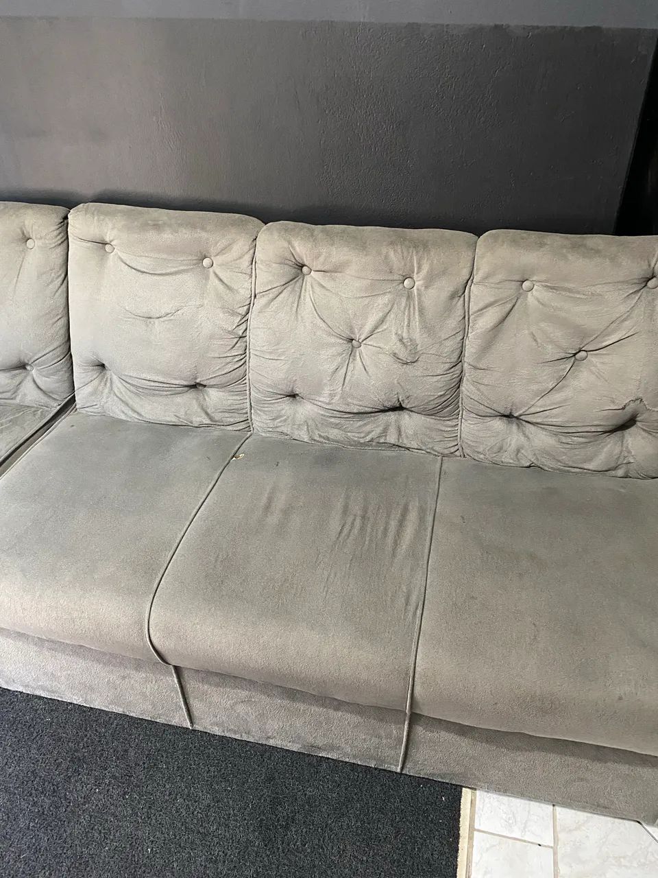 Cadeira barbeiro + sofa