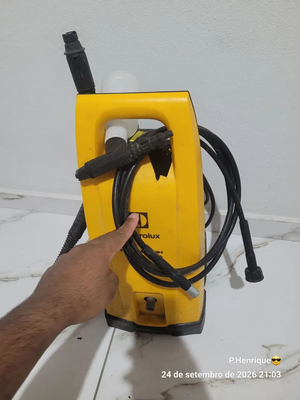 Vendo máquina wap Electrolux 
