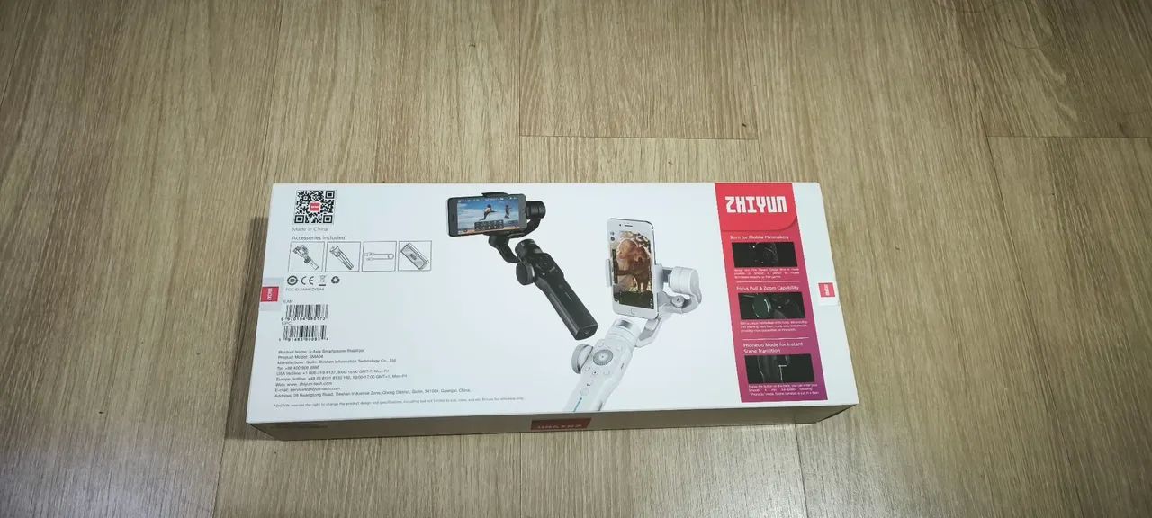 Gimbal zhiyun smooth 4 - Acessórios para Câmeras e Filmadoras