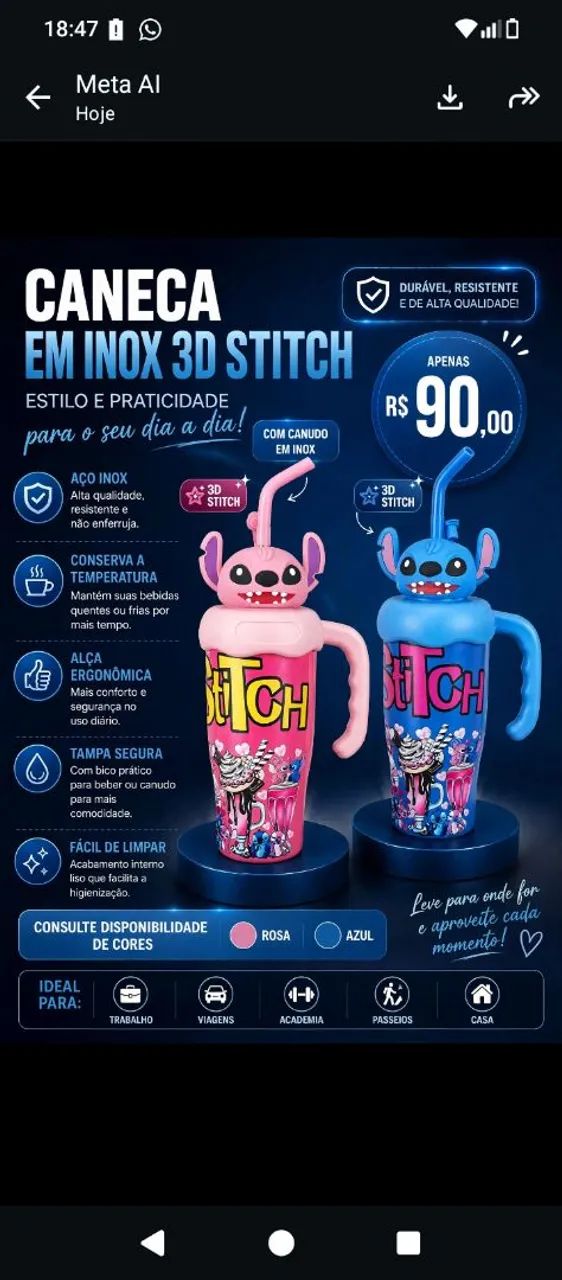Canecas em inox  - Foto 3