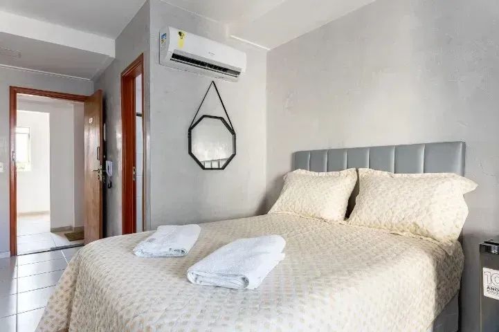 Flat mobiliado com 1 quarto e lazer em Boa Viagem edf Costa da Palmeira