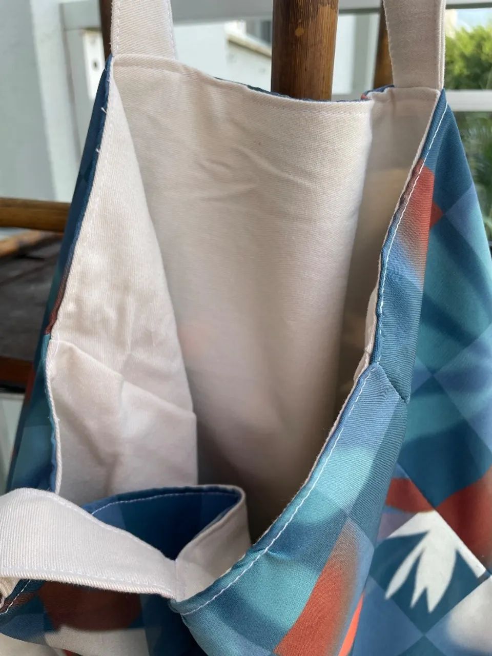 Ecobag Floral Azul  - Foto 3