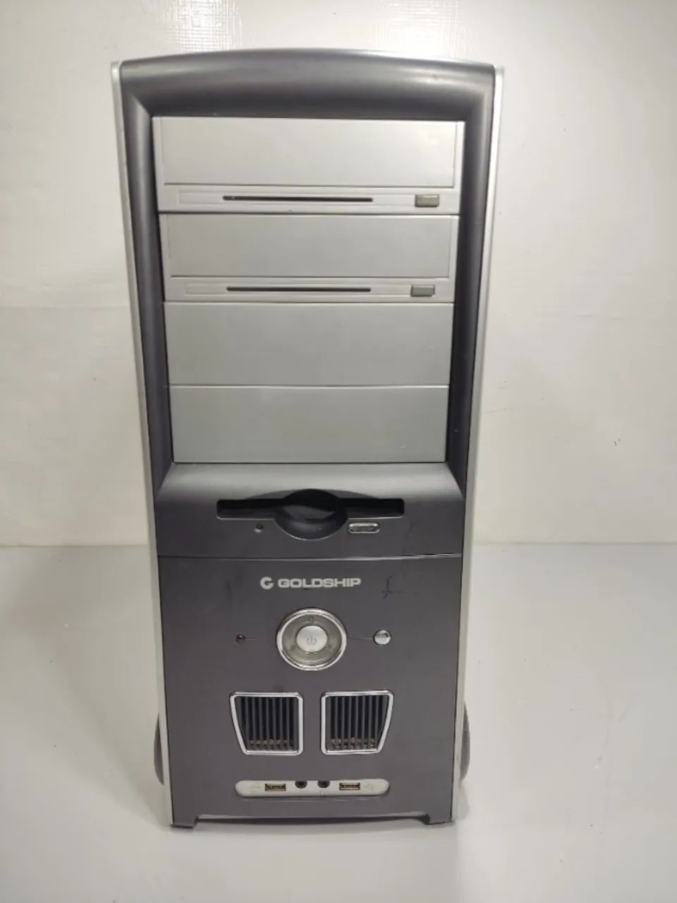 Gabinete Antigo Goldship Pc Computador Mode Case Game Ar6  (Usado) - Foto 2