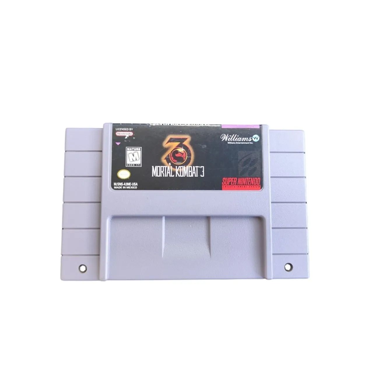 Mortal Kombat 3 Snes Original Super Nintendo - Jogos de Vídeo Game