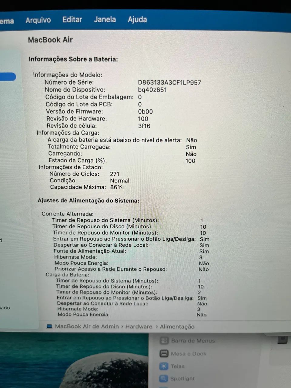 MacBook Air 15 polegadas 8GB/512 SSD  - Foto 3