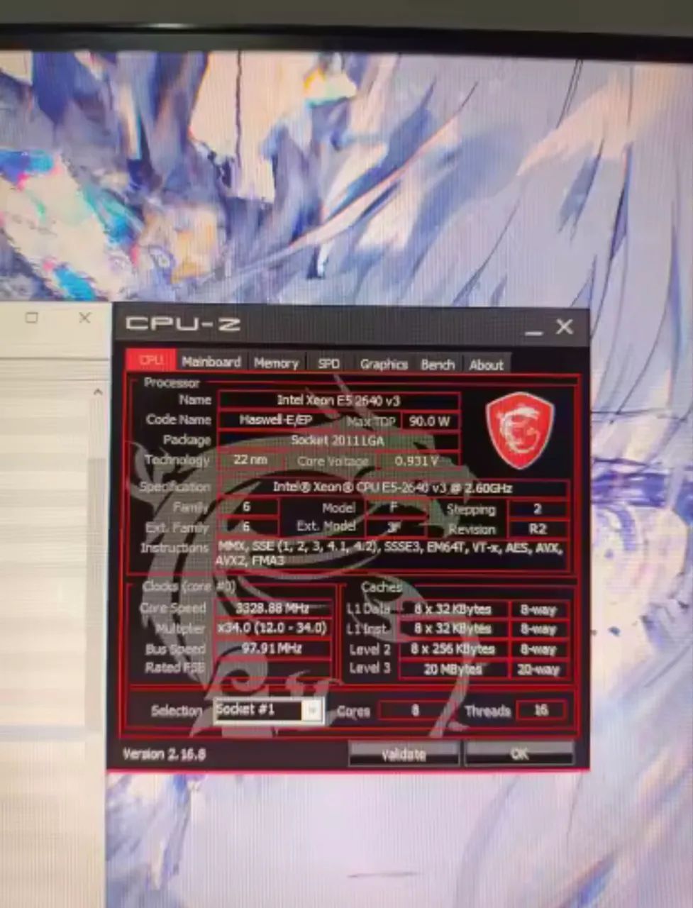 Processador Intel Xeon 2640 - Foto 2