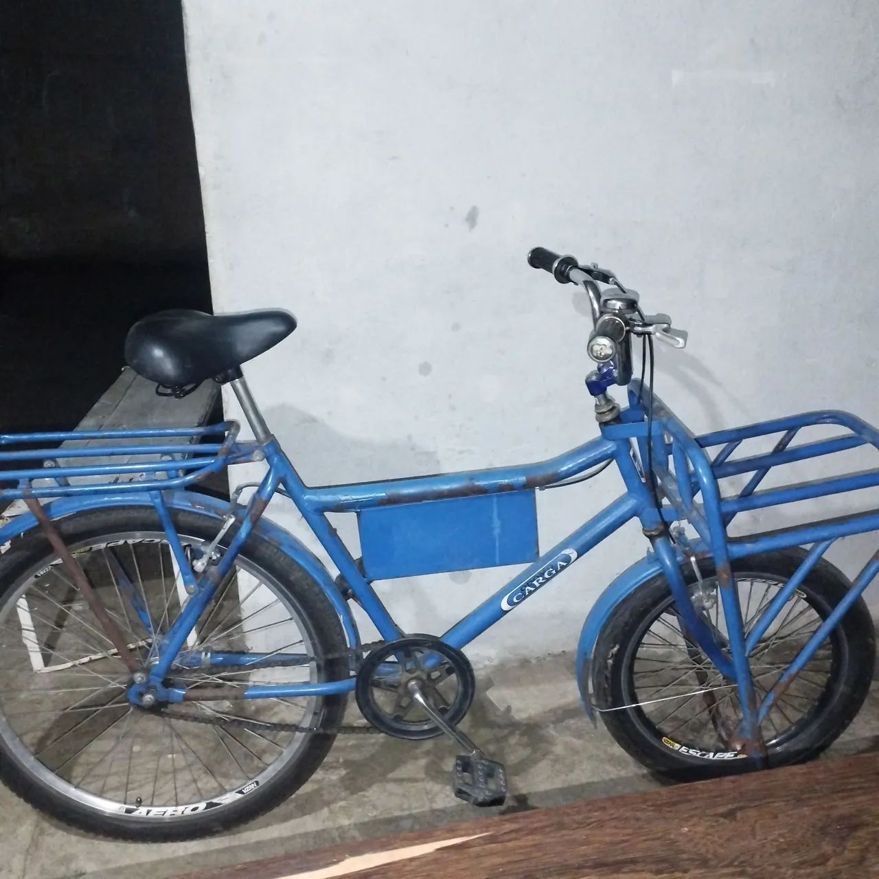 Bicicleta cargueira..