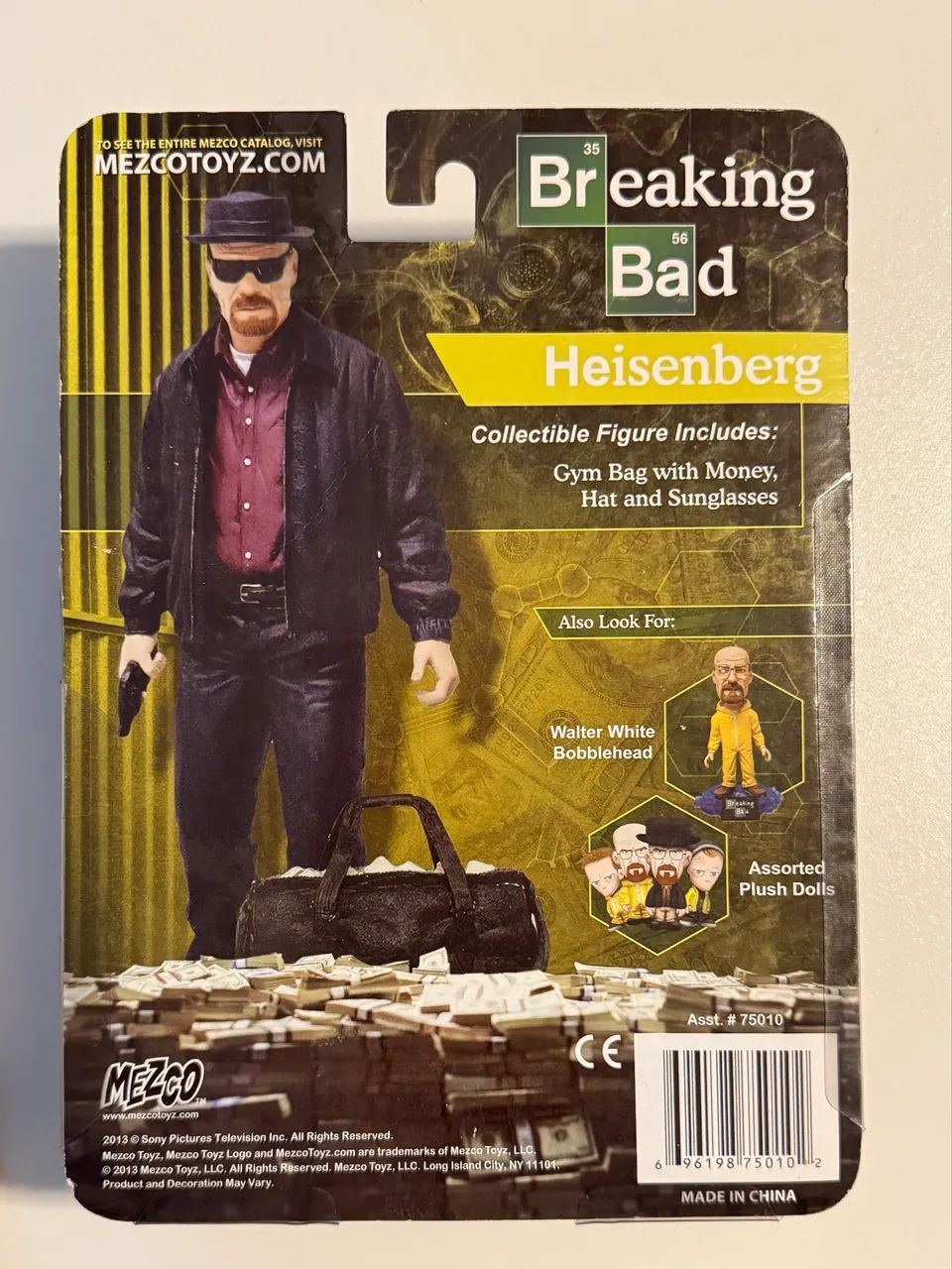Action Figure Heisenberg da Série Breaking Bad Mezco Toys Lacrado
