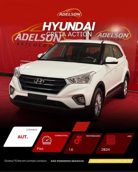 Hyundai Creta Creta Action 1.6 16V Flex Aut. 2025