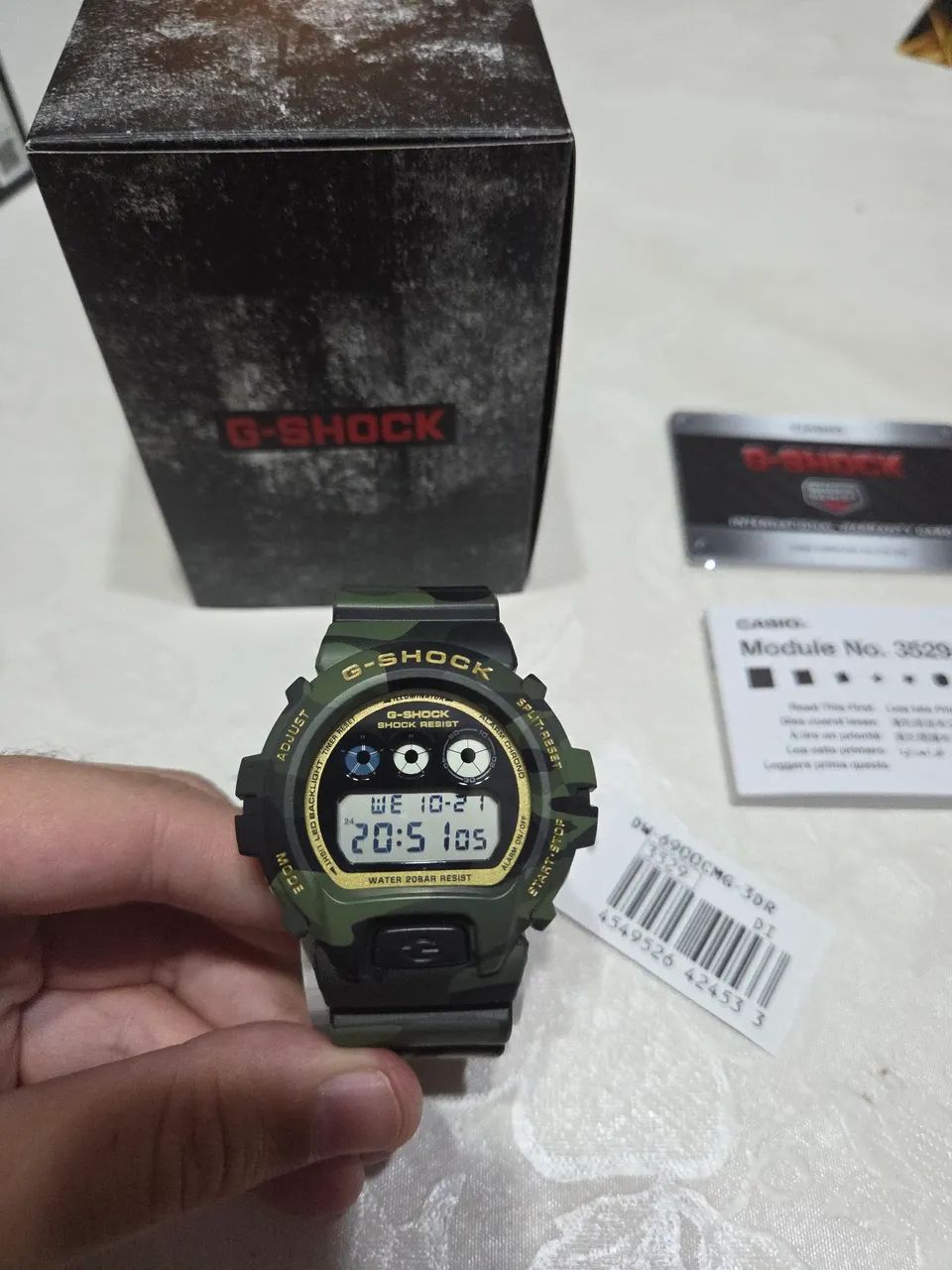 CASIO GSHOCK BOLD CAMO