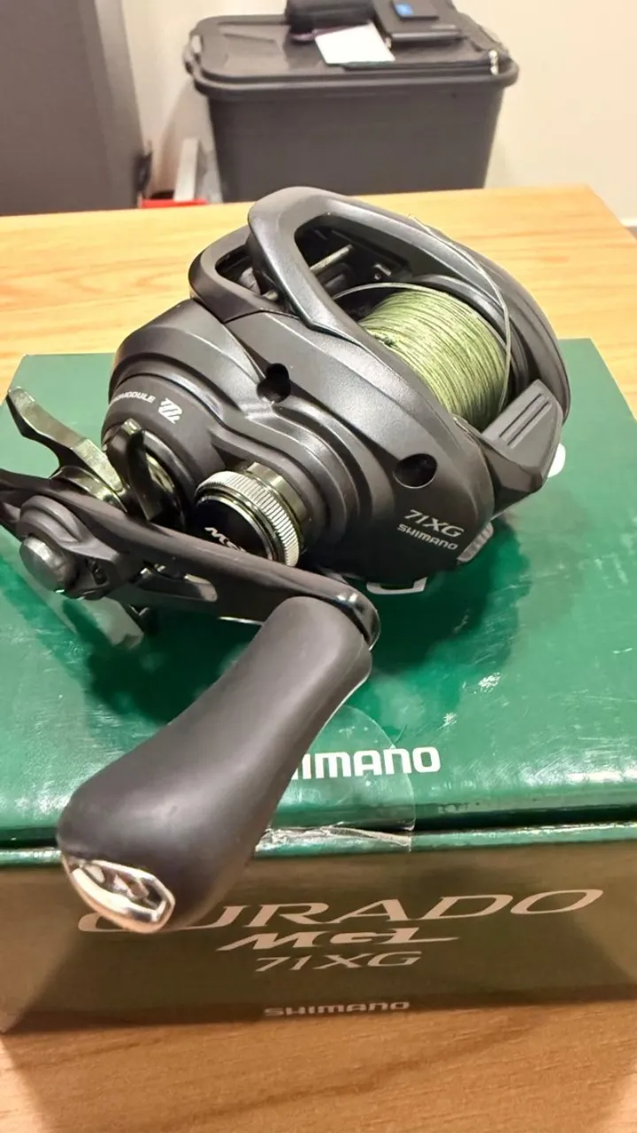 Carretilha perfil baixo Shimano Scorpion Antares 5 - USADA