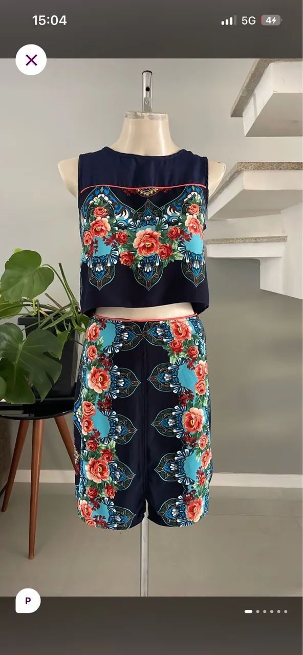 ANTIX conjunto saia e blusa perfeito  - Foto 2