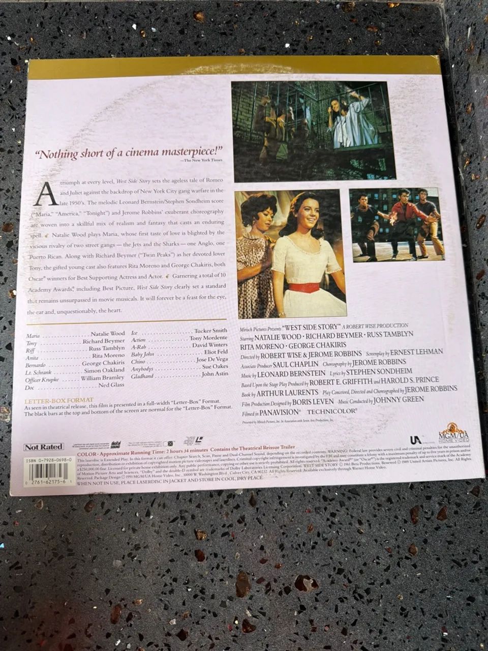 AMOR, SUBLIME AMOR (1961) ? LASERDISC DELUXE EDITION  - Foto 2