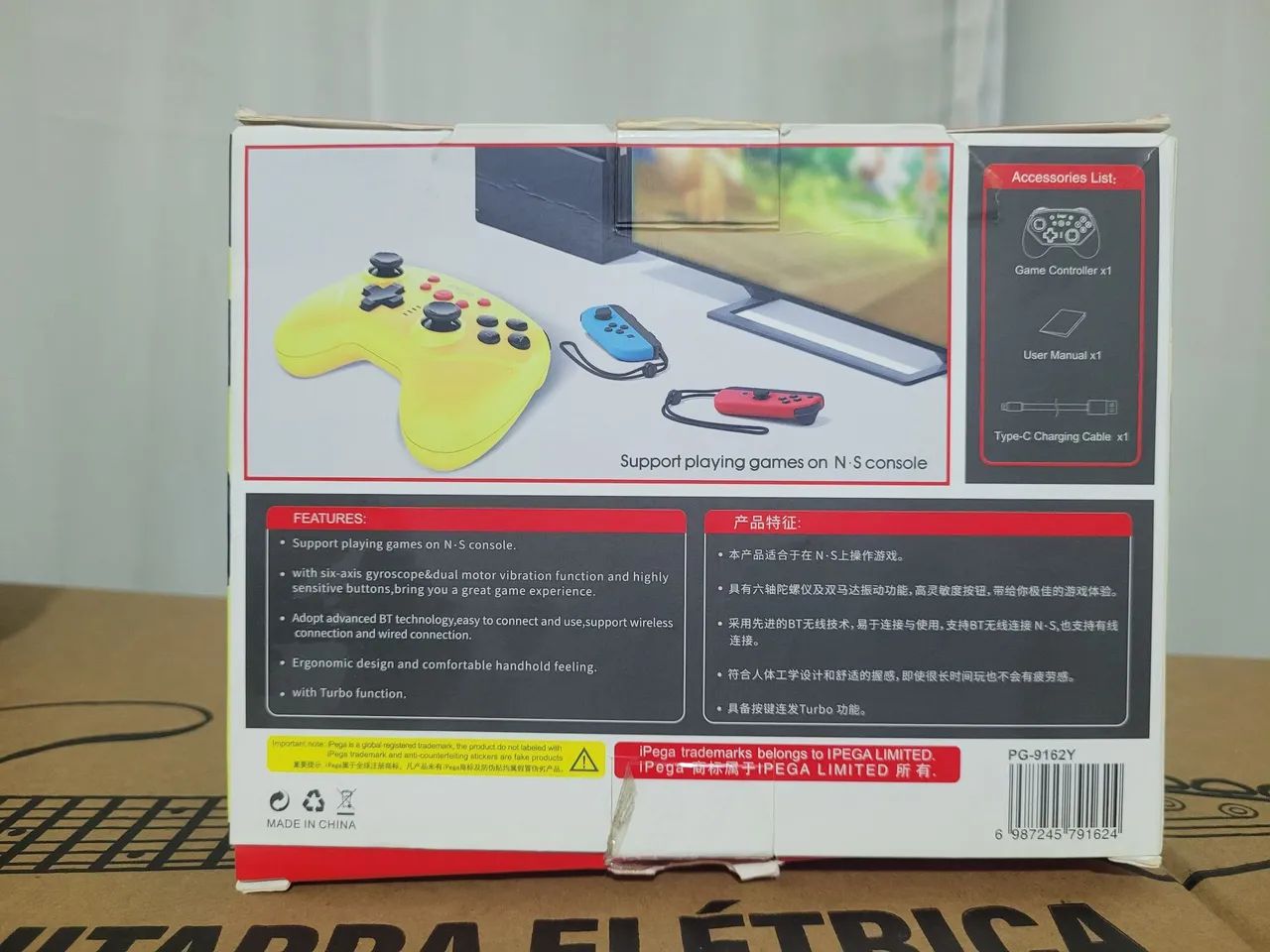 Controle Ípega Wireless Nintendo Switch/Pc - Foto 2