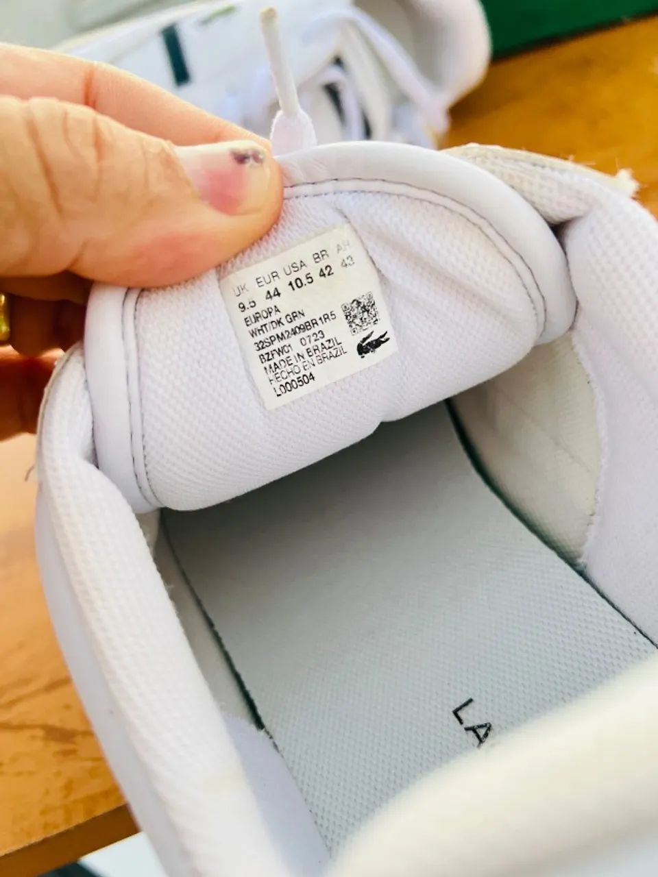tenis Lacoste / 42  original usado seminovo  - Foto 3