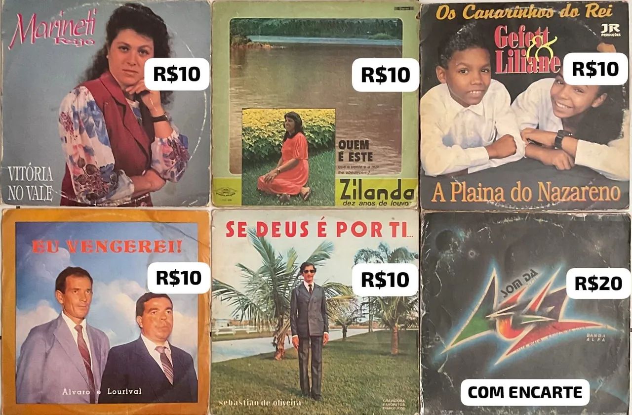 Discos de Vinil Evangélico