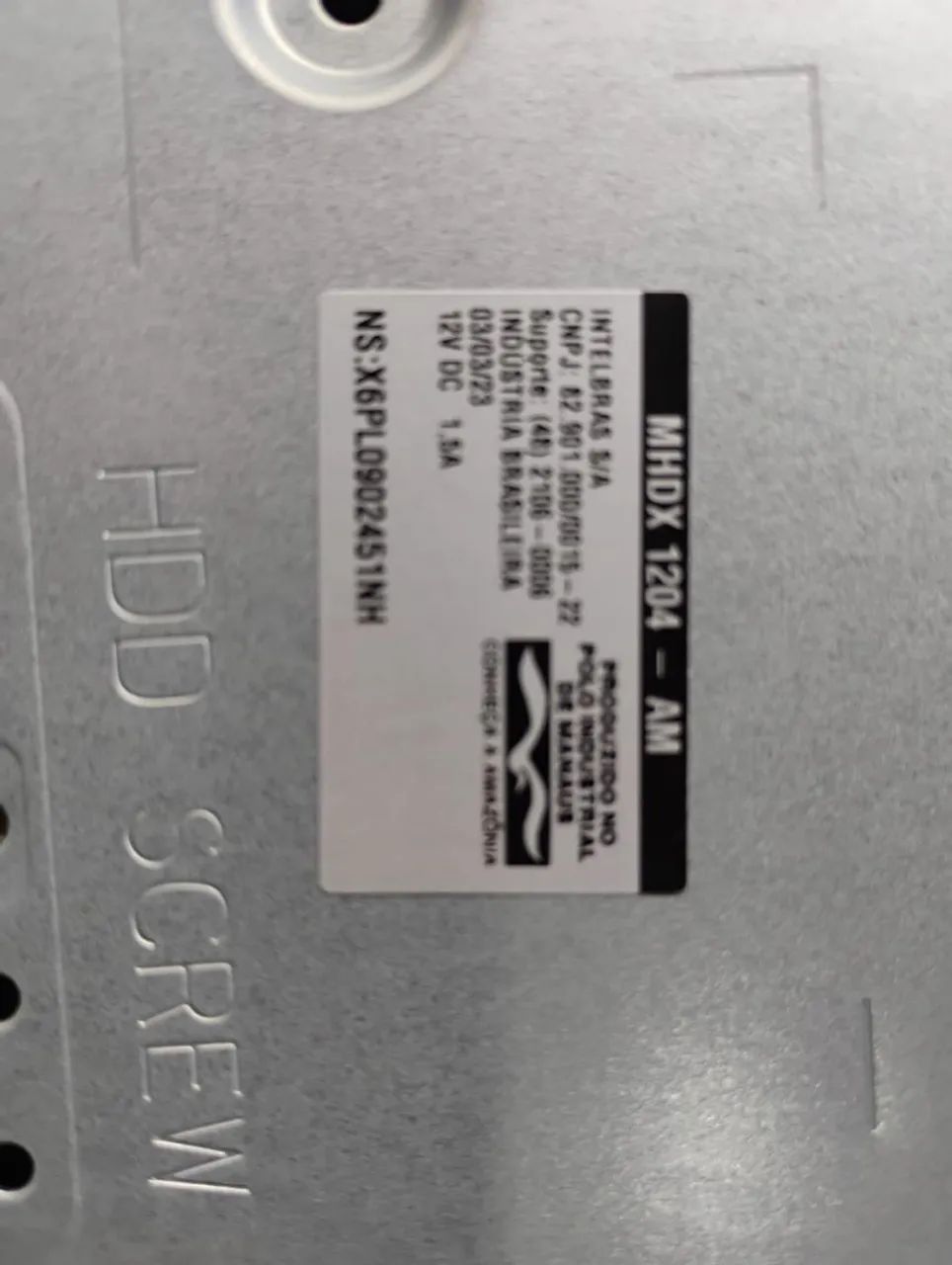 Dvr intelbras  1204