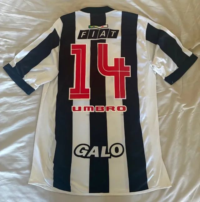 camisa atletico mineiro umbro 2004 g - Foto 4