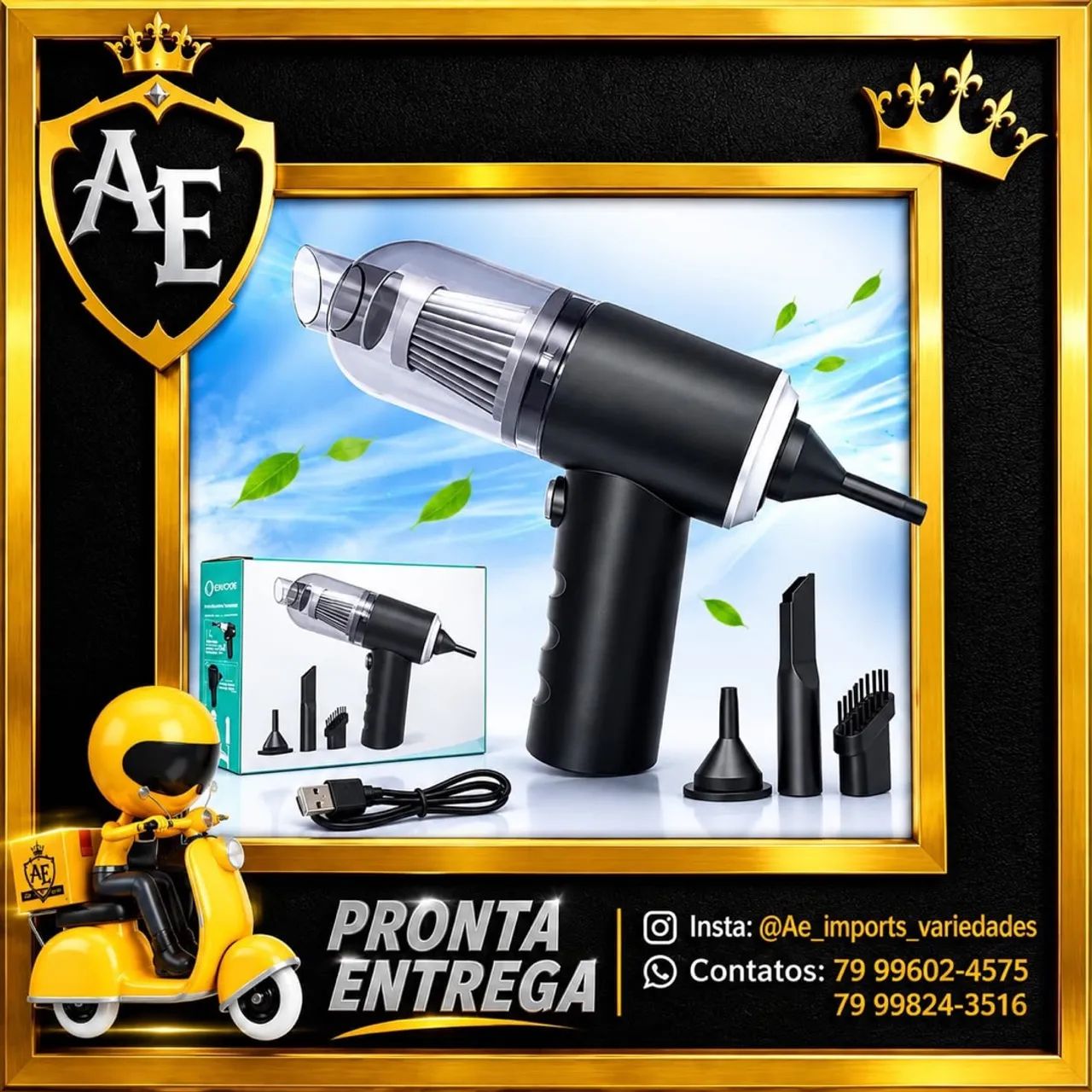Aspirador portátil 